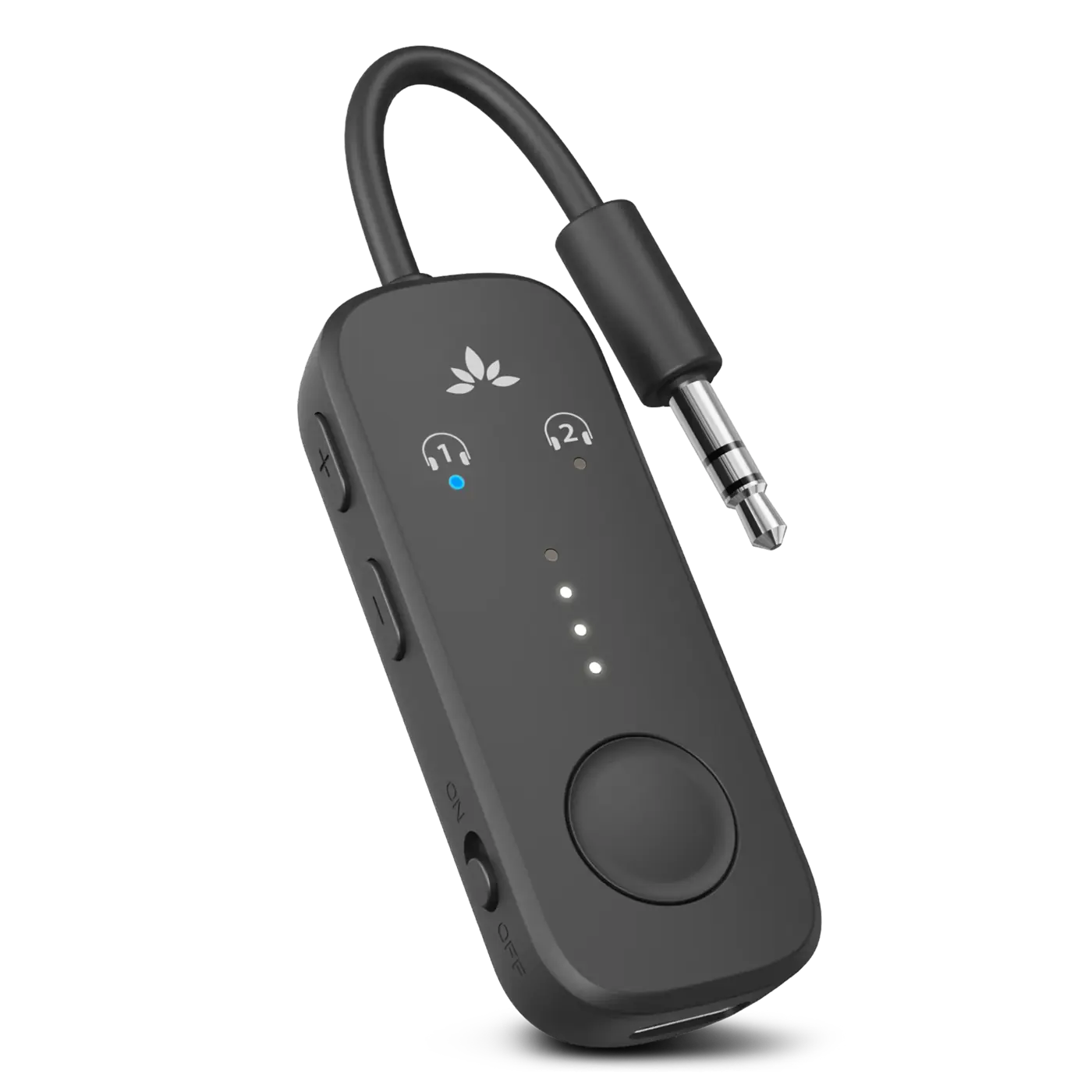Avantree Relay Airplane Bluetooth Adapter — Black