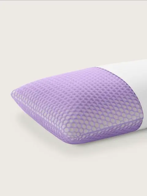 Purple Purple Harmony Pillow — Medium height