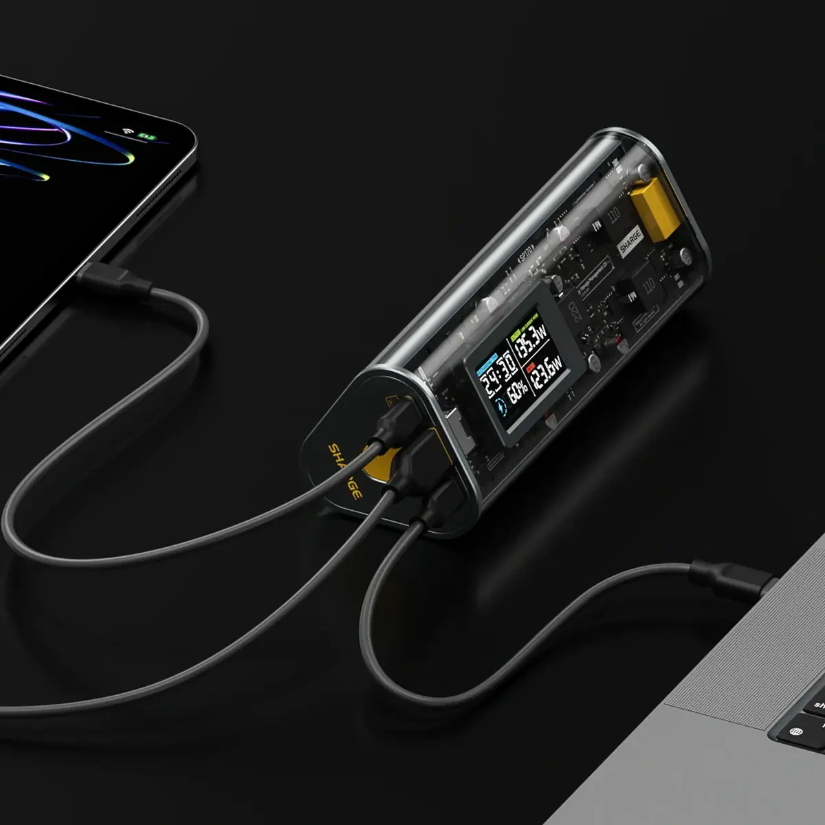 SHARGE Shargeek 170 — Transparent Gray